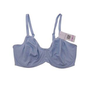 NEW b.tempt'd Women's Cotton To A Tee Underwire Bra Blue Size 34D 951372